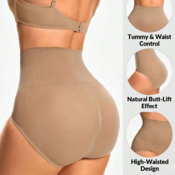 NEW without tag Shapewear High Waist Elastic Abdomen Control Butt Lifting - Picture 2 of 7